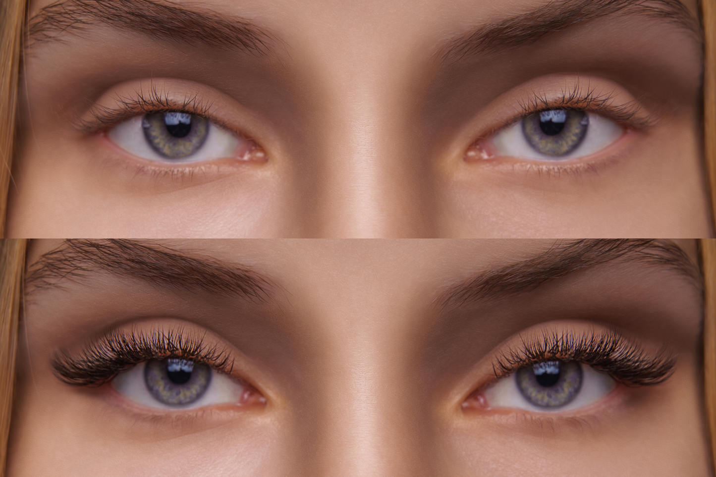 1000 Fans - 3 sizes in 1 box - 0.07 - 6D volume (11-12-13mm)