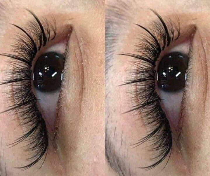 9D WISPY | XXL Box | 1200 Fans | Premade Spike + Volume Fans | Mix sizes