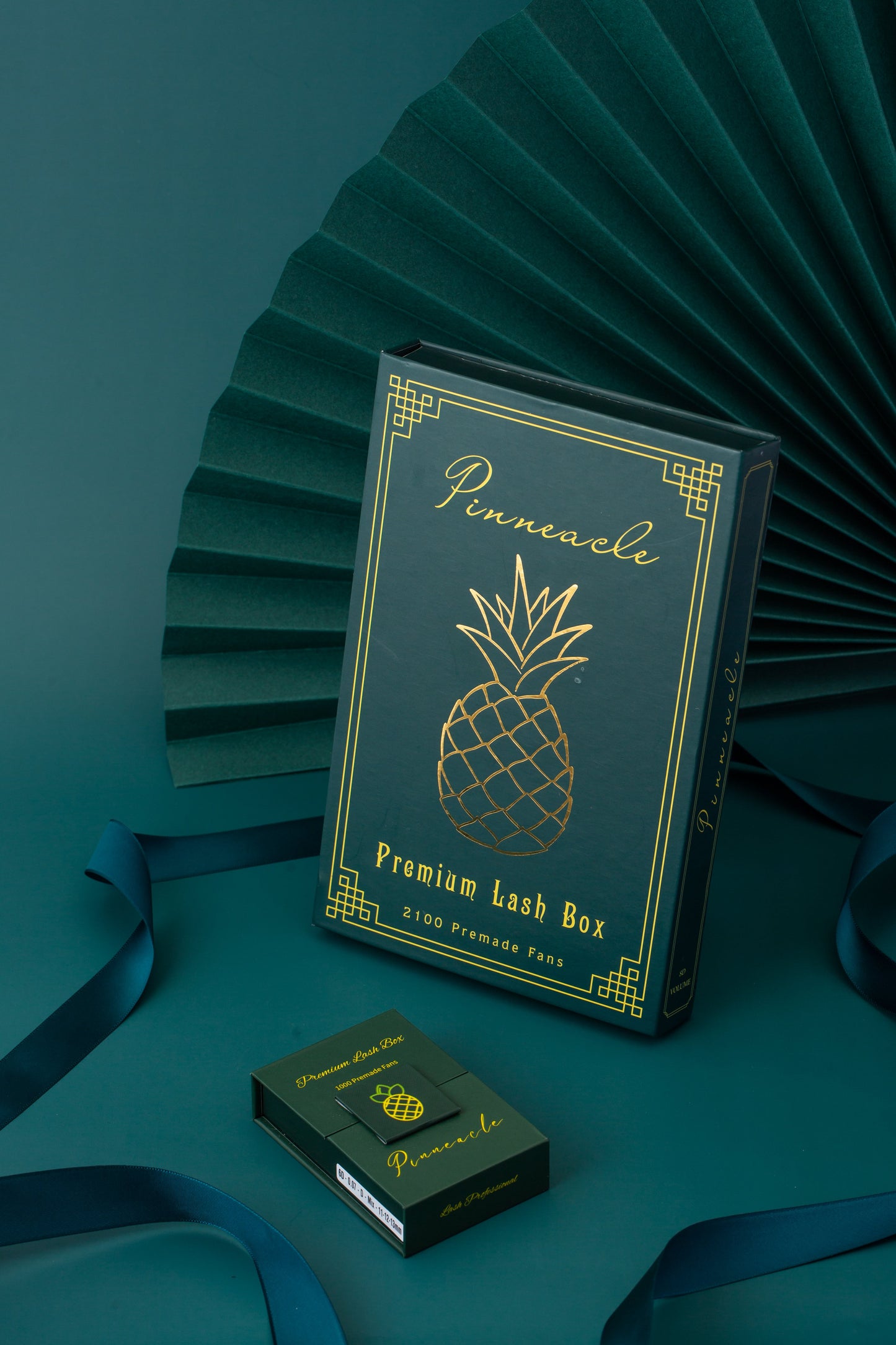 1000 Fans - 3 sizes in 1 box - 0.07 - 6D volume (11-12-13mm)